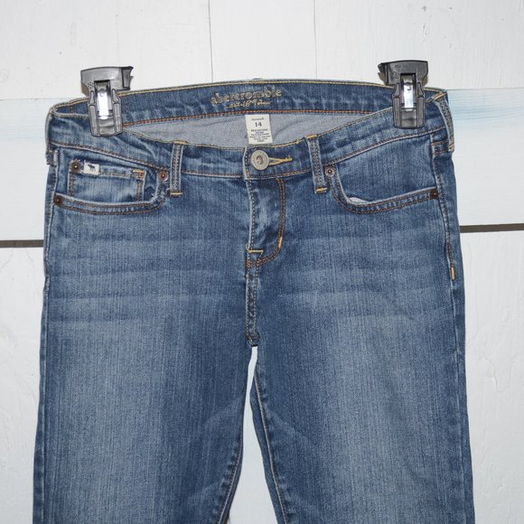 Abercrombie Maddy girls jeans size 14 - Picture 2 of 3